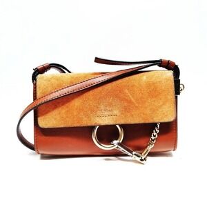 Chloe Faye Leather crossbody bag